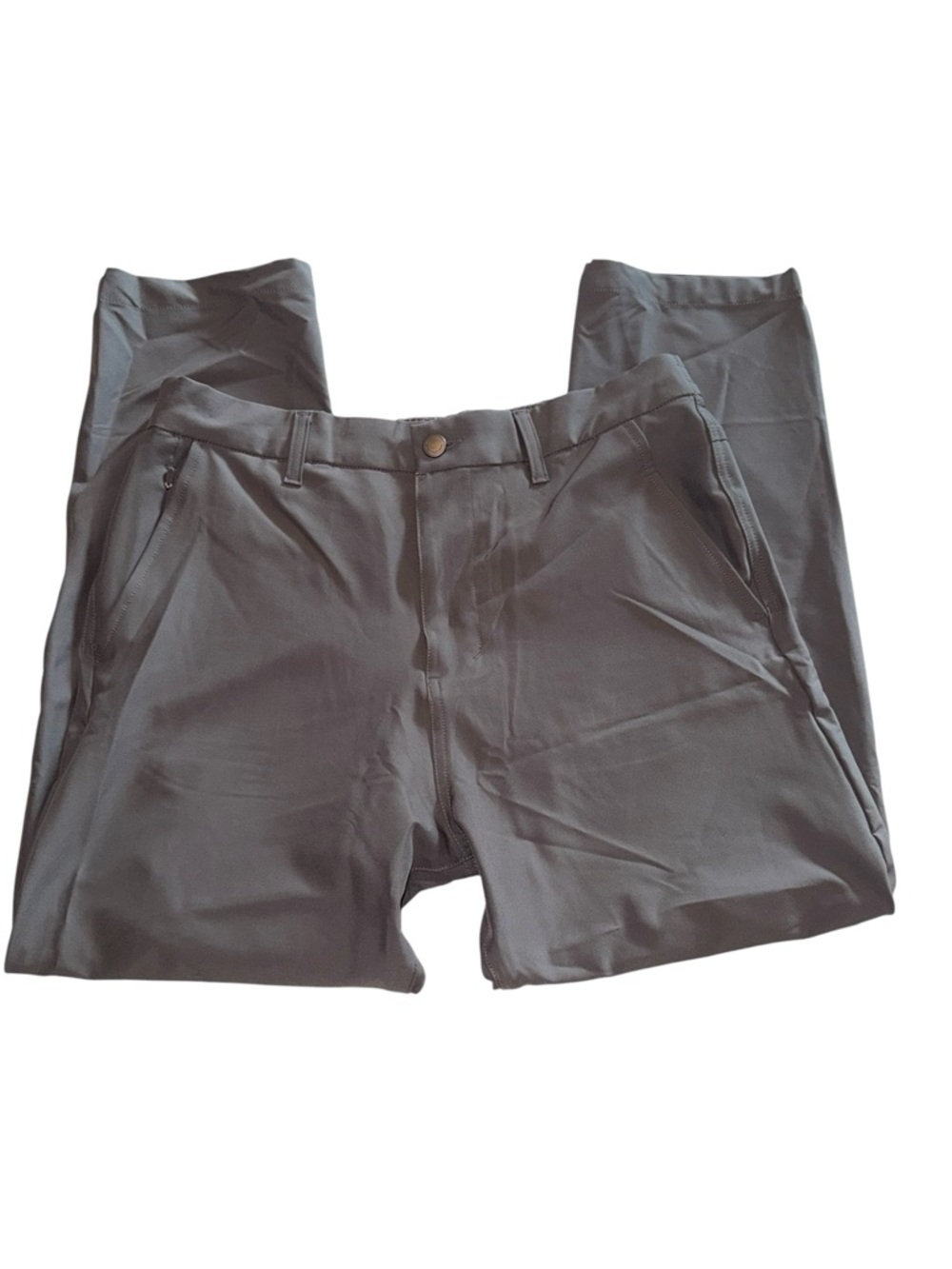Marc New York Andrew Marc Commuter Pants Gray Stretch Slim Fit 34x30 Performance - Picture 2 of 4